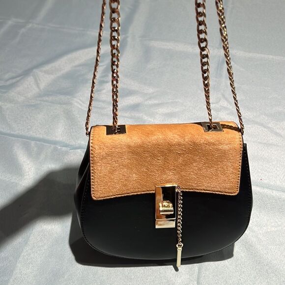 Like Dreams black and cowhide Crossbody/shoulder bad - Picture 7 of 7